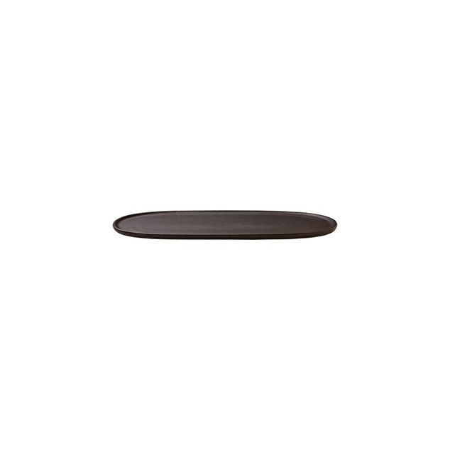NIVO MOKKA Platter flat coupe 34 cm - H:15cm