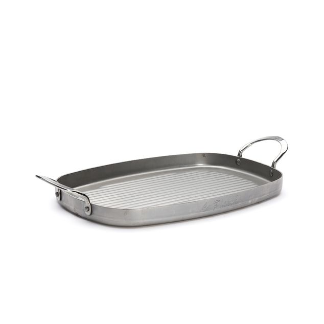 Mineral B Rektangulær Grill Panne I Jern, 38X26 Cm