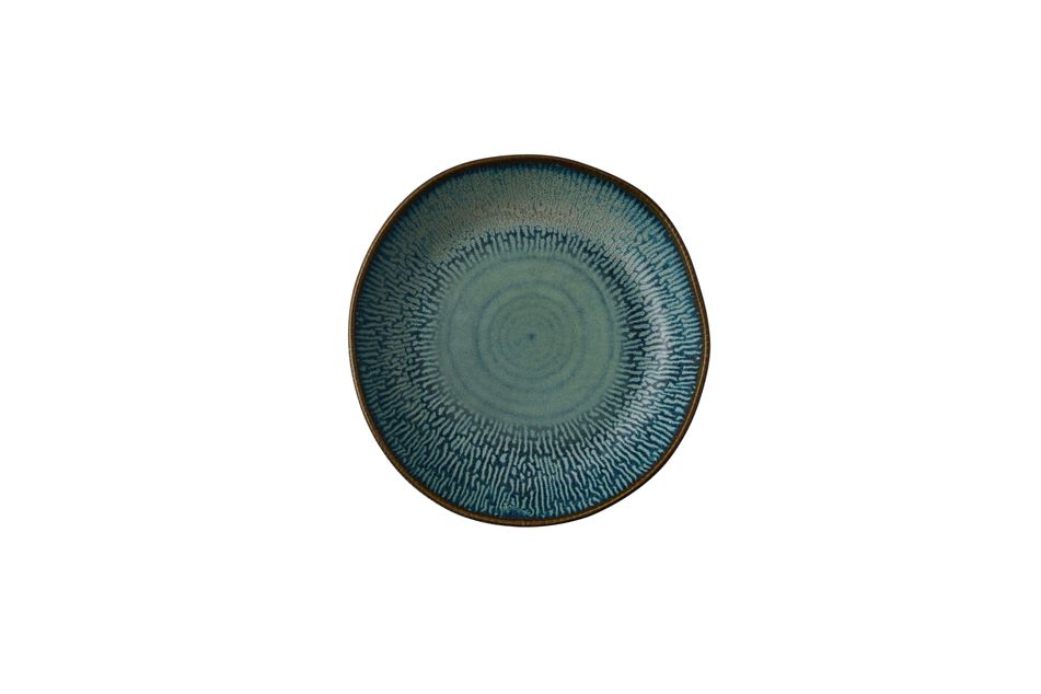 Inked Cascade Natural Deep Bowl 21.5cm