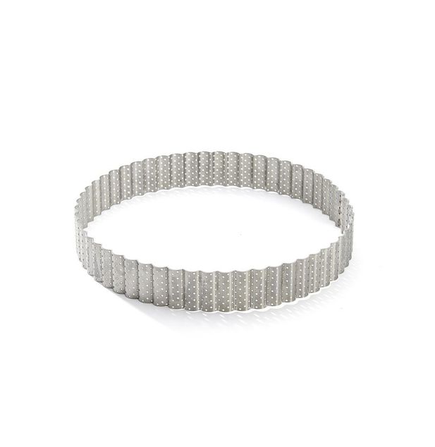 Perforated Fluted St-Steel Tart Ring H 3 ?20