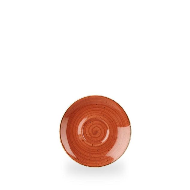 Stonecast Spiced Orange Cappuccino Saucer 15.6Cm