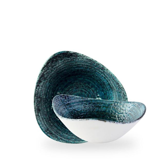 Homespun Chroma Blue Lotus Bowl 23,5cm 60cl