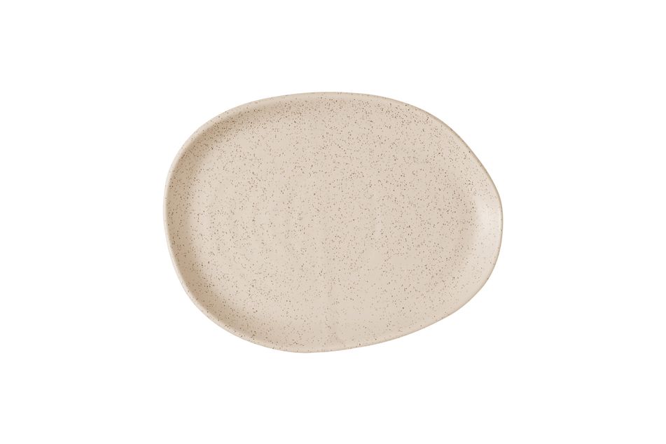Stonecast Nutmeg Cream Natural Organic Platter * 26 x 20cm