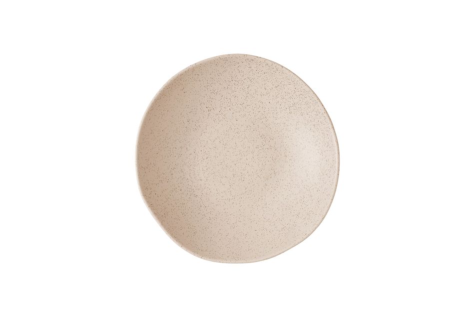 Stonecast Nutmeg Cream Natural Organic Coupe Bowl * 22cm H:5cm 74cl