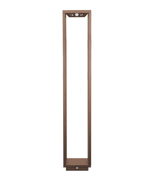 Home Solar Floor Lamp 140X140X1000Mm 2,2W Ip54 - Rust