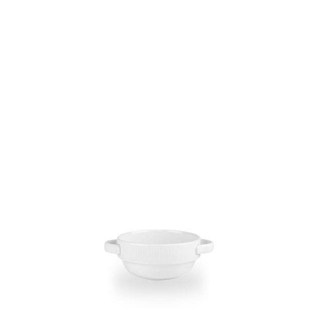 Bamboo Handled Stacking Bolle 36Cl H: 5.5Cm