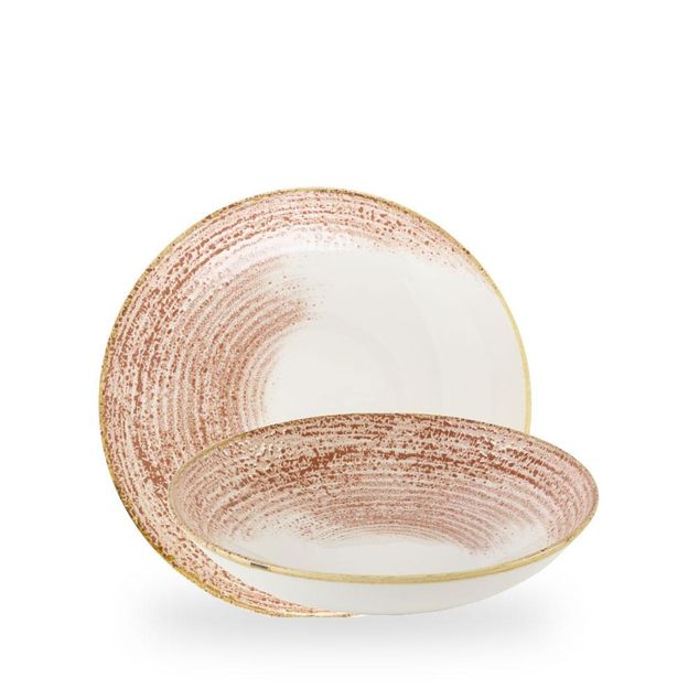 Homespun Accents Coral Evolve Coupe Bowl 24,8cm 113,6cl