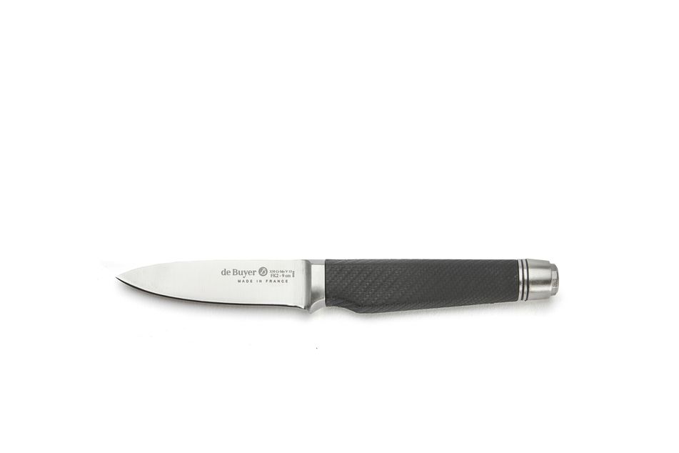 Fk2 Rotkniv 9 Cm.M/Carbon Fiber Håndtak.