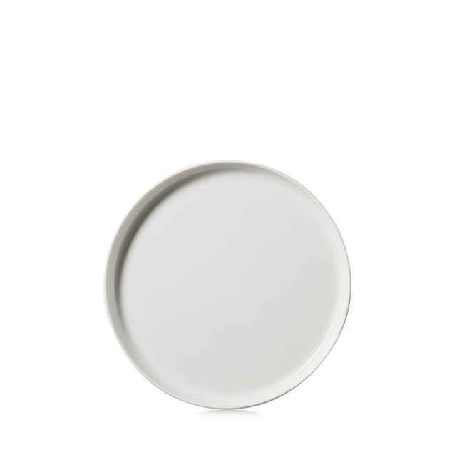 CONTRE JOUR Plate 21cm Alabaster white
