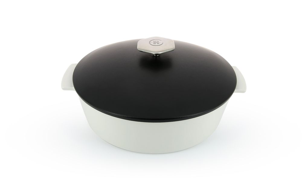 Revolution 2 Shallow Cocotte 11''/28Cm Satin Black Induction