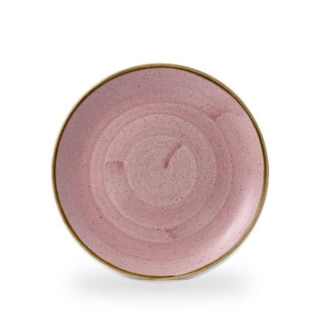 Stonecast Petal Pink Evolve Coupe Plate 27.5cm