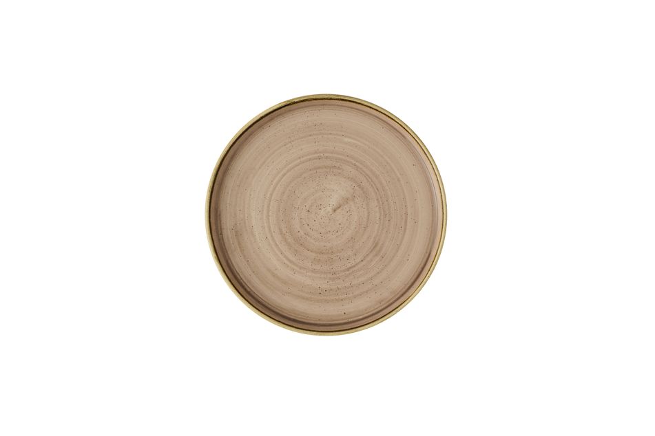 Stonecast Truffle Walled Plate Walled Plate 21cm