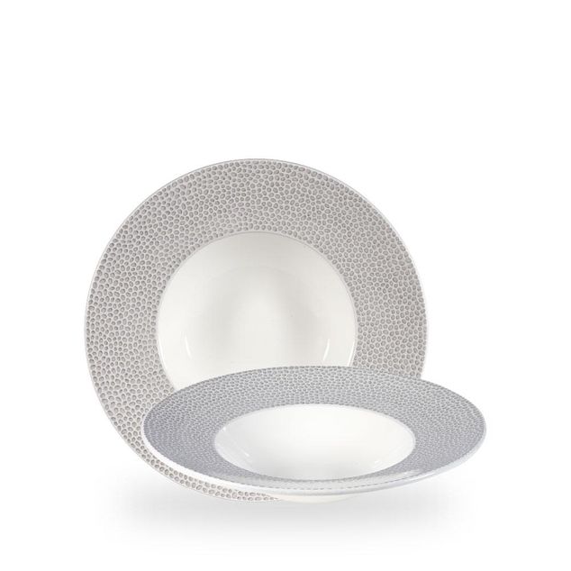 Isla Spinwash Shale Grey Wide Rim Bolle 24Cm