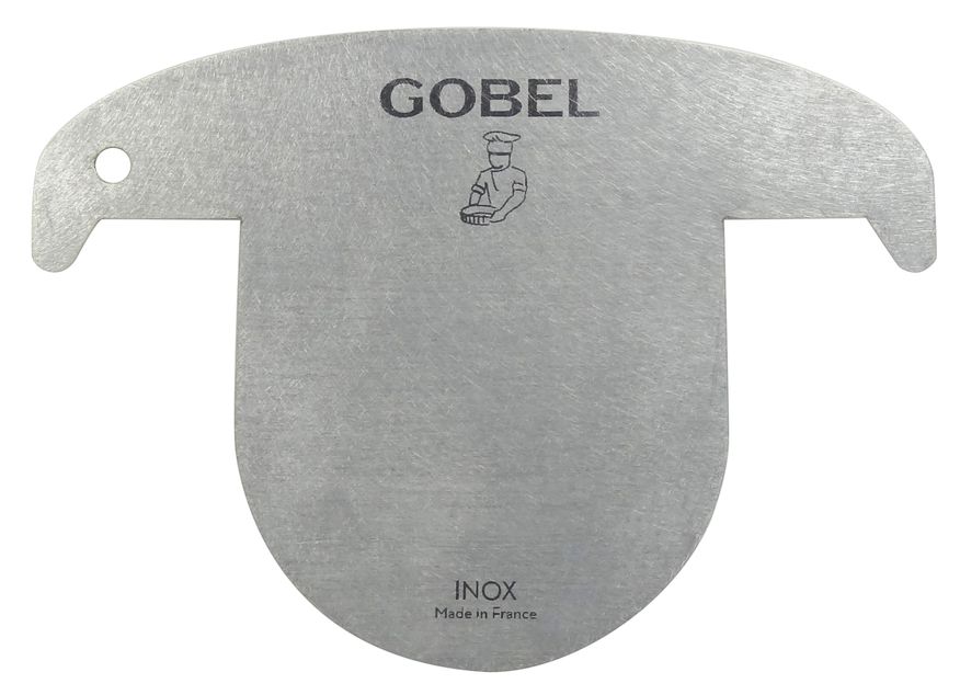 GOBEL St/st log squeegee - 65 x 60 mm