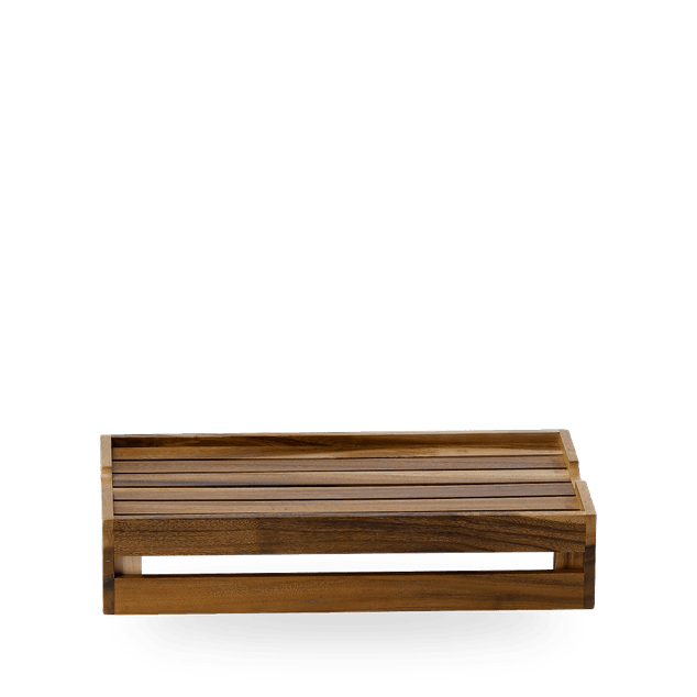 Wood L/S Stkng Crate Risercm 44.5 X 25.8 X 9.4Cm