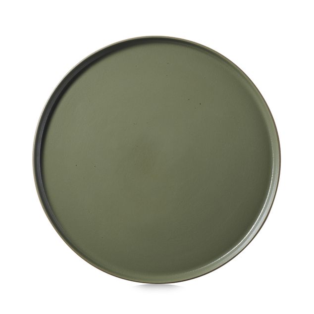 CONTRE JOUR Plate 30cm Olive green