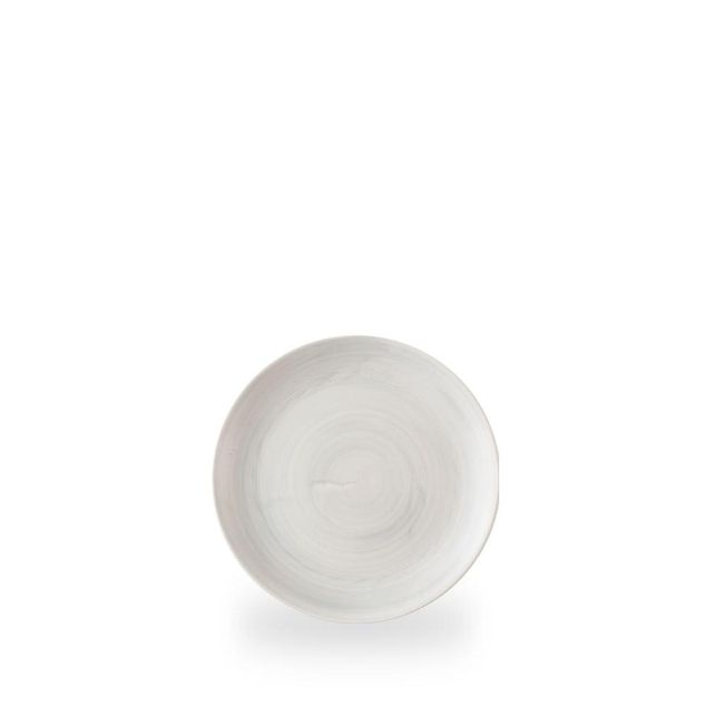 Stonecast Canvas Grey Evolve Coupe Plate 16.5cm