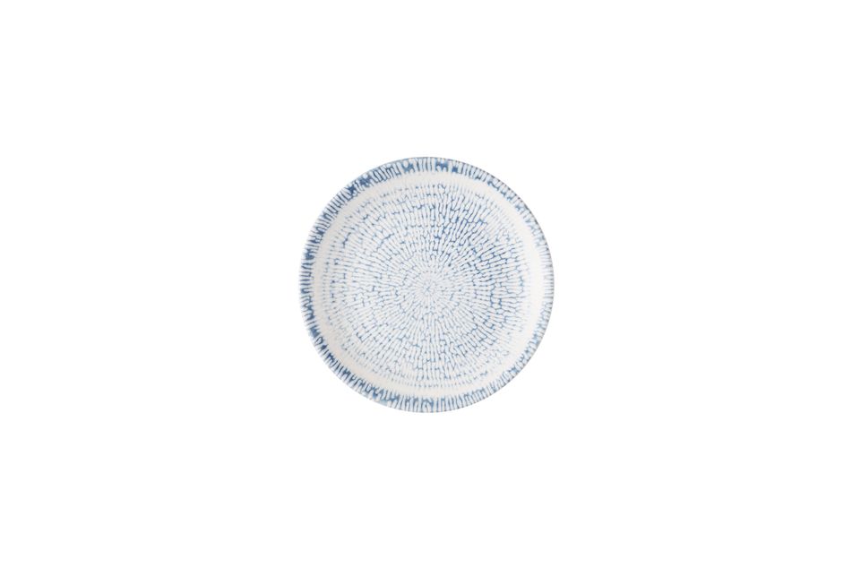 Inked Cascade Indigo Evolve * Coupe Plate * 16.5cm