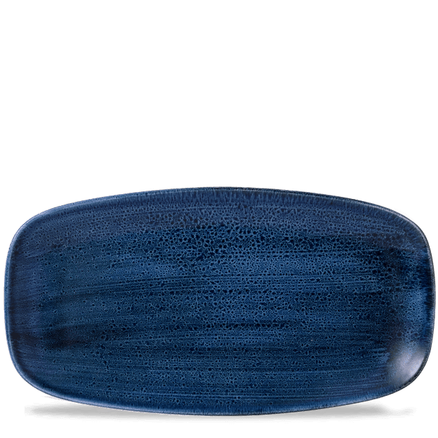 Stonecast Plume Ultramarine Chefs Oblong Tallerken 35.5 X 18.9Cm