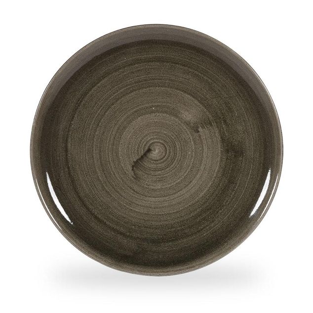 Stonecast Patina Iron Black Coupe Evolve Tallerken 32.4Cm
