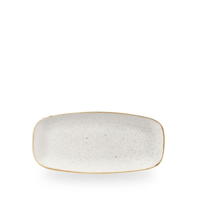 Stonecast Barley White Chefs Oblong Tallerken 26.9 X 12.7Cm