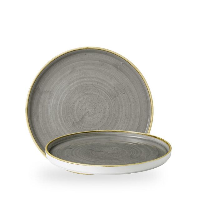 Stonecast Grey Walled Tallerken 26Cm