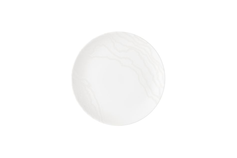 Inked Tide White Evolve * Coupe Plate * 21.7cm