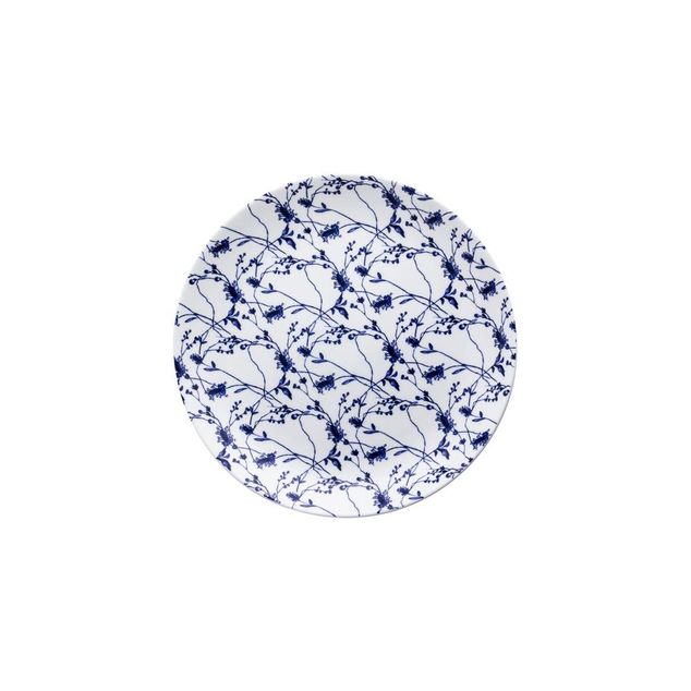 BLUE BOTANICALS Plate flat coupe - Ø27cm - H:30cm