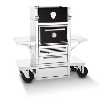 Josper CASA CARRO Josper Charcoal Oven with tables and hot cabinet - 167,5x164x79,5 cm