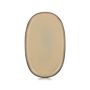Caractere Oval Tallerken Nutmeg