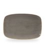 Stonecast Grey Oblong Chefs Tallerken 34.4 X 23.4Cm