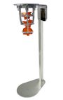 Louis Tellier St/st peeler on stand - Carrots