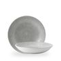 Raku Jasper Grey Evolve Coupe Bolle 24.8Cm