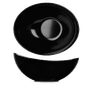Plastic Melamine Black Moonstone Bolle 35.5 X 25 X 18Cm