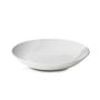 CONFLUENCE Deep Coupe Plate 24Cm Linen Alabaster white