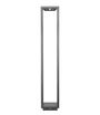 Home Solar Floor Lamp 140X140X1000Mm 2,2W Ip54- Dark Grey