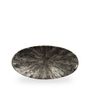 Stone Quartz Black Oval Chefs Tallerken 29.9 X 15Cm