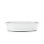 Caractere Rektangulæroblong Ildfast 19X13Cm White Cumulus