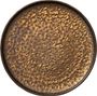 NIVO METALLIC Plate flat coupe - Ø22cm - H:15cm
