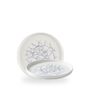 Studio Prints Kintsugi Pearl Grey Walled Tallerken 21Cm