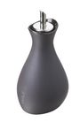 Likid Oil Cruet Med Pourer 25Cl Slate Huile/Oil Ceramet Argent