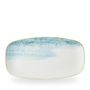 Homespun Accents Aquamarine Chefs Oblong Tallerken 35.5X18.9Cm 13 7/8X7 3/8"
