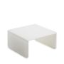Mealplak Low Square Buffet Nacryl White