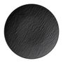 The Rock Black Shale Flat coupe plate 250x250x30mm