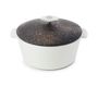 Revolution 2 Rund Cocotte 9''/22Cm Matt Slate Style Induction Cosmos G