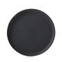 Caractere Black Bread Plate 15Cm Matt slate style