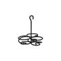 ACCESSORIES 3-Cup Relish Caddy black - Ø17cm - H:205cm