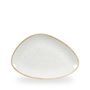 Stonecast Barley White Triangle Chefs Tallerken 30.4 X 20.5Cm