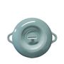 Bombance Porcelain Lid For Cocotte 29Cm Induction Oven Cloud Grey