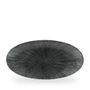 Studio Prints Agano Black Oval Chefs Tallerken 34.7 X 17.3Cm